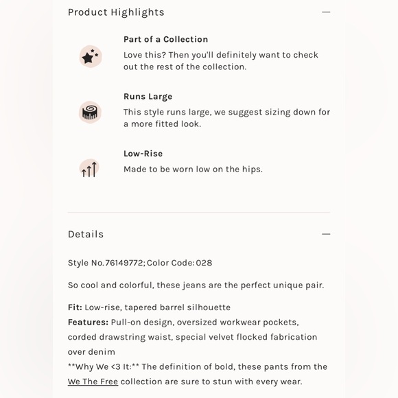 Free People Moxie Flocked Pull-On Barrel Jeans Mountain Green Size 32 - Picture 10 of 12